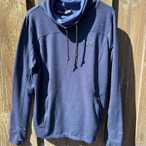 Under Armour Navy Blue cowlneck Hoodie